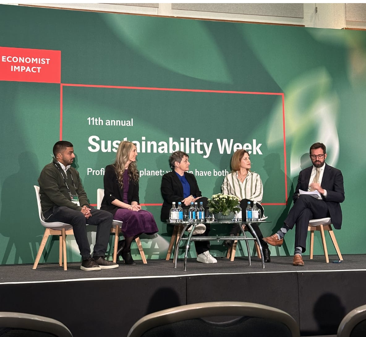 Panel discussion at the Economist Impact 11th Annual Sustainability Week